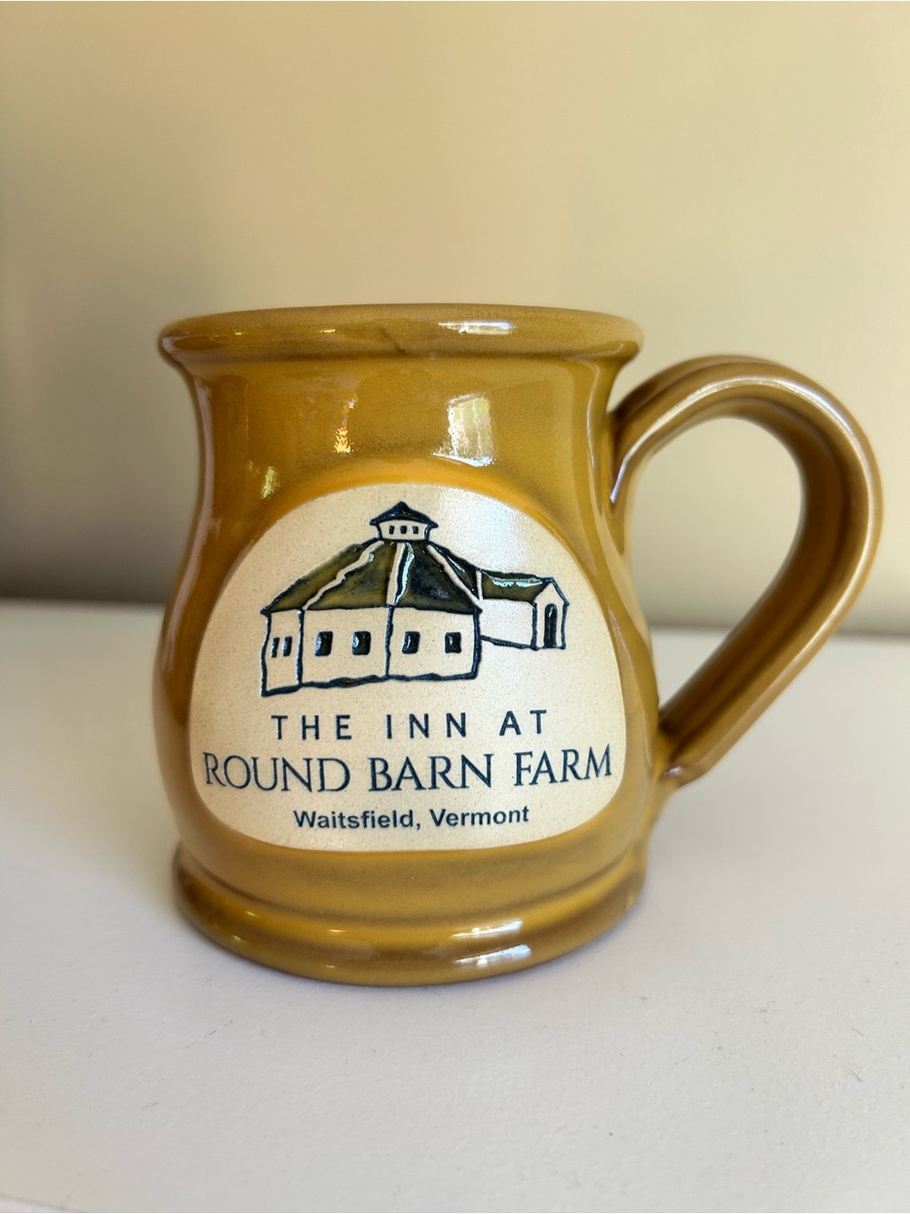 Deneen Pottery Mug Round Barn Farm Inn Waitsfield Vermont Coffee Cup